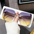 Fashion Oversized Square Sunglasses Women 2025 Luxury